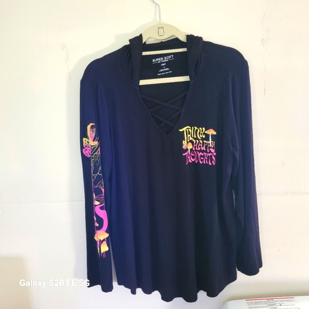 Torrid Super Soft Size 1 Hoodie Black